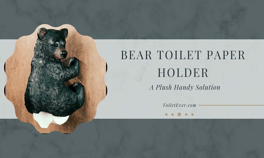 Bear Toilet Paper Holder