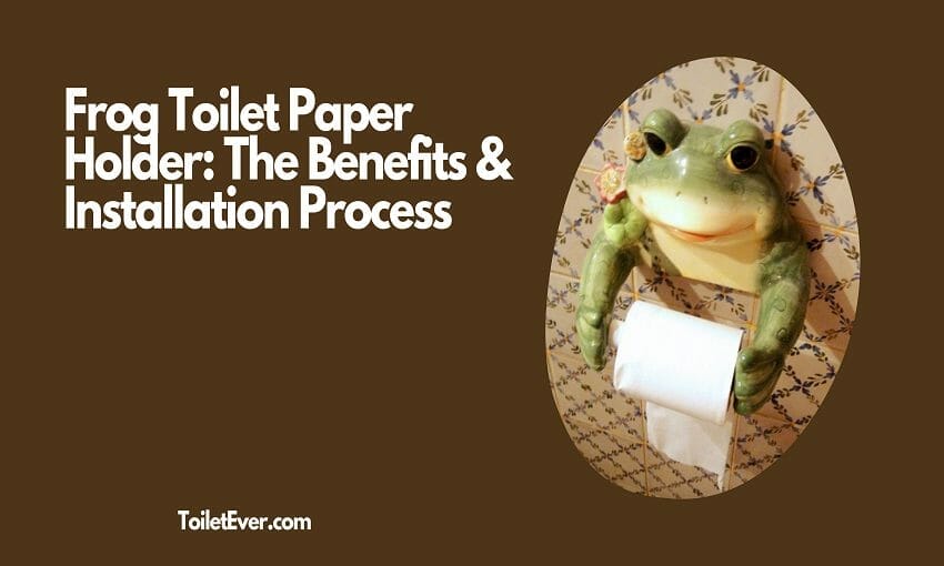 Frog Toilet Paper Holder