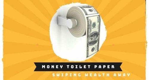 Money Toilet Paper