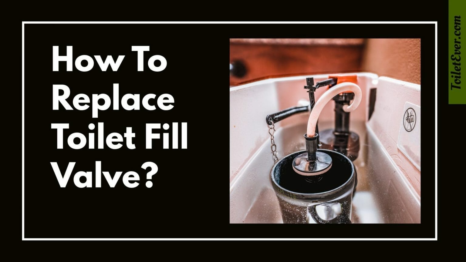 How Often To Replace Toilet Fill Valve