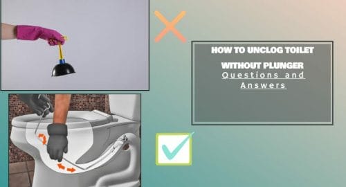 How to Unclog Toilet Without Plunger