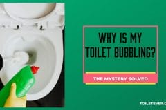 Why is My Toilet Bubbling